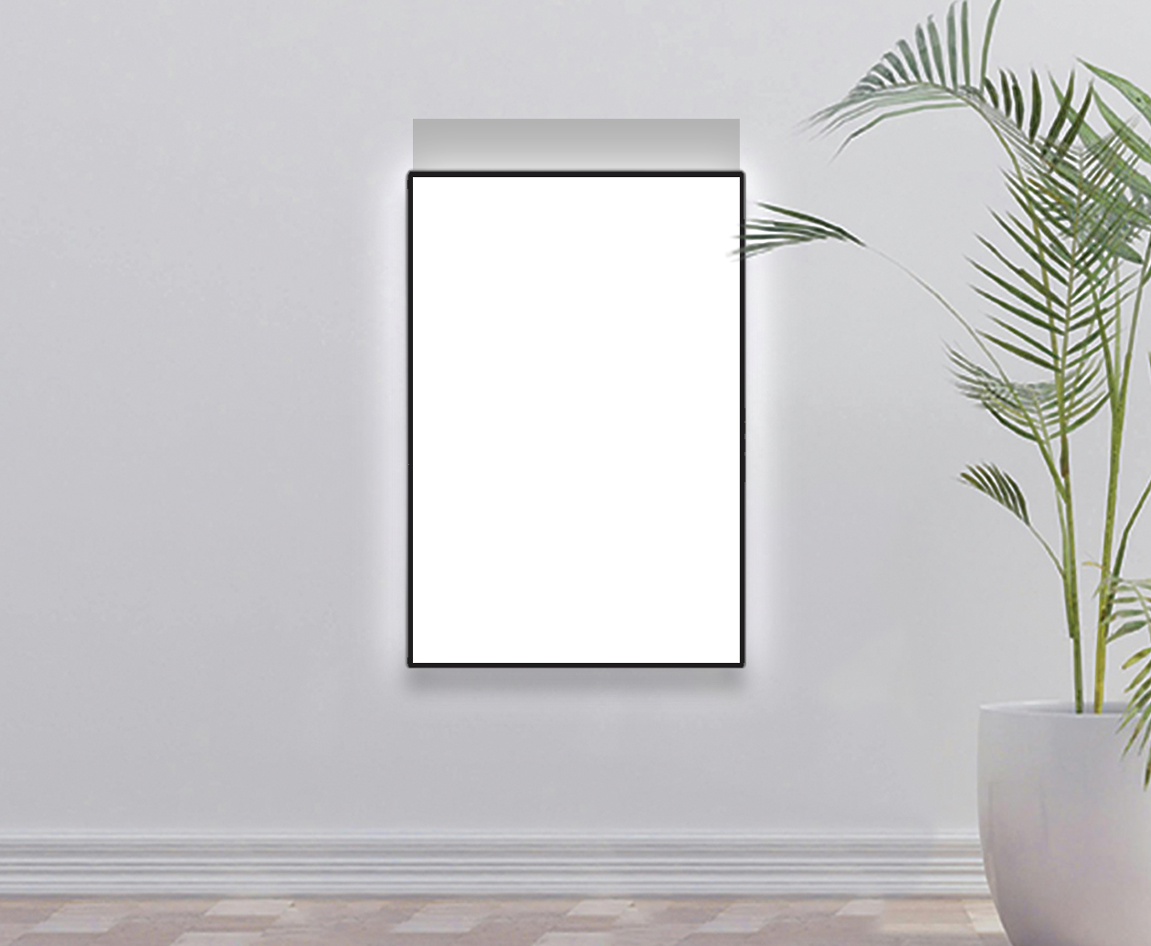 A2 LED Ultra Slim Black Lightbox Only
