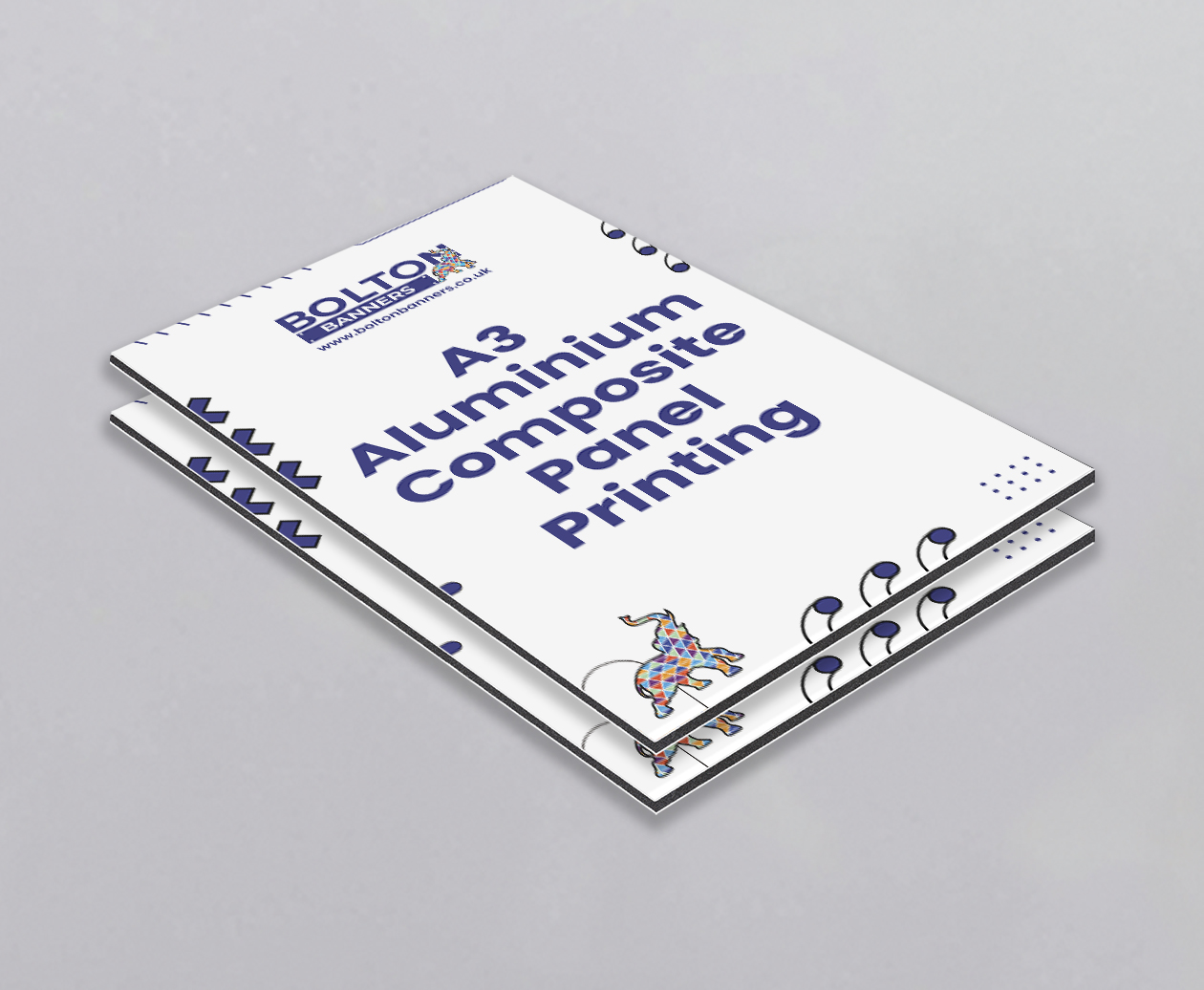A3 Aluminium Composite Panel Printing