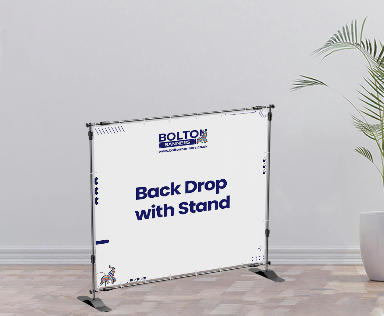 Back Drop with Stand