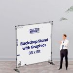 Backdrop Stand With Graphics (8ft x 8ft)