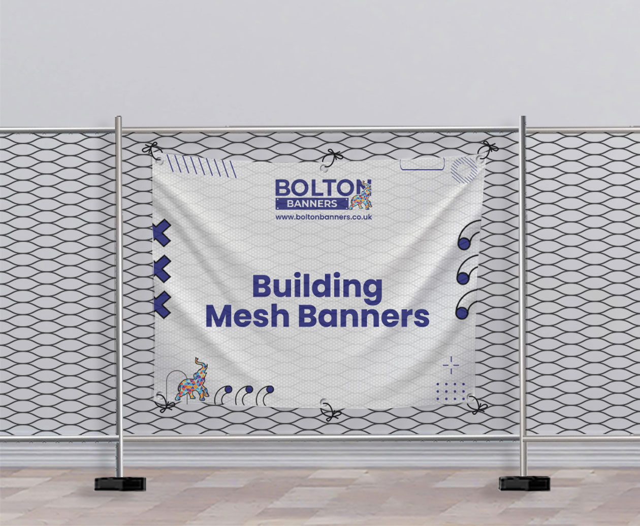 Building Mesh Banners