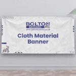 Cloth Material Banner