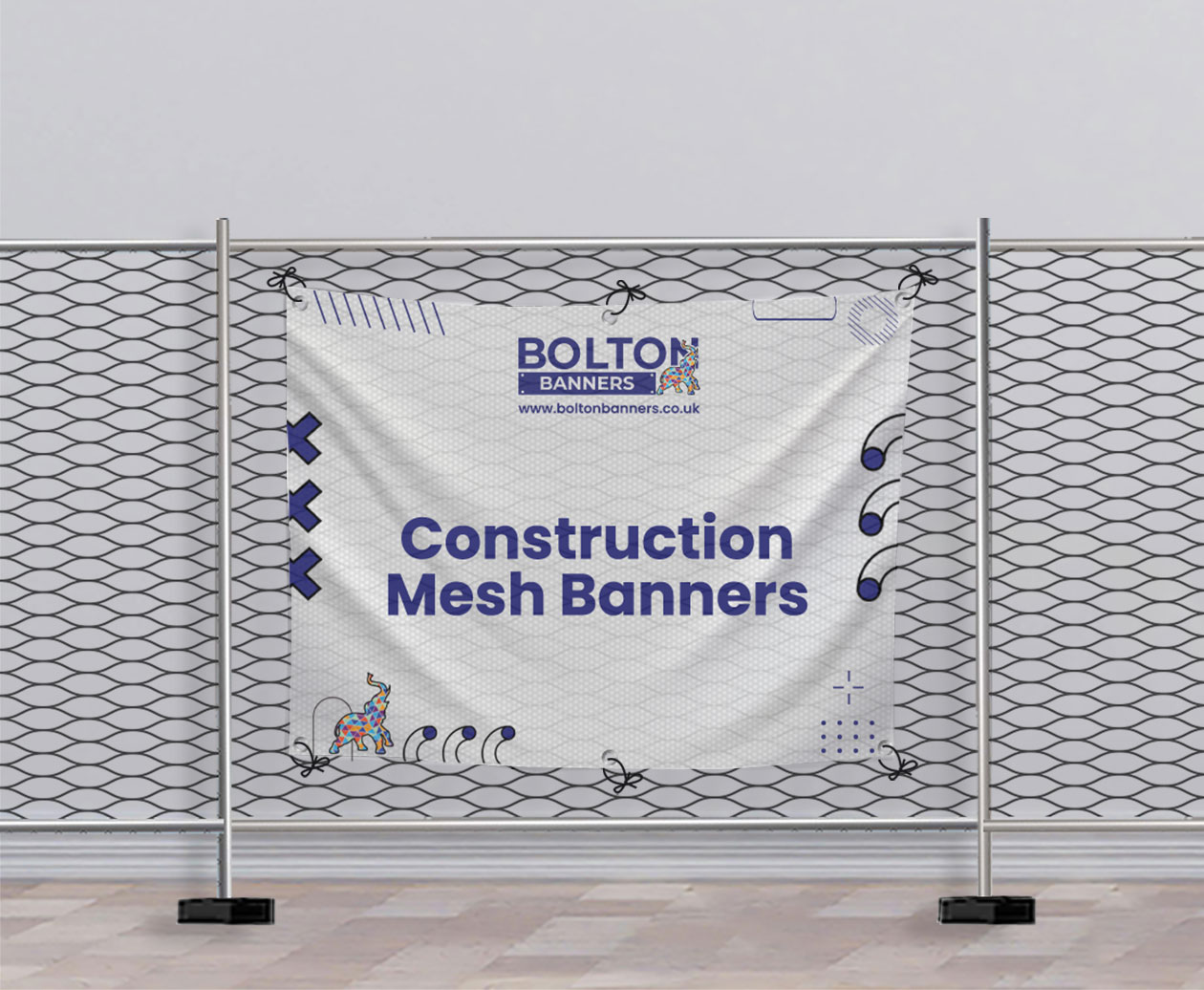 Construction Mesh Banners