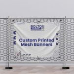 Custom Printed Mesh Banners