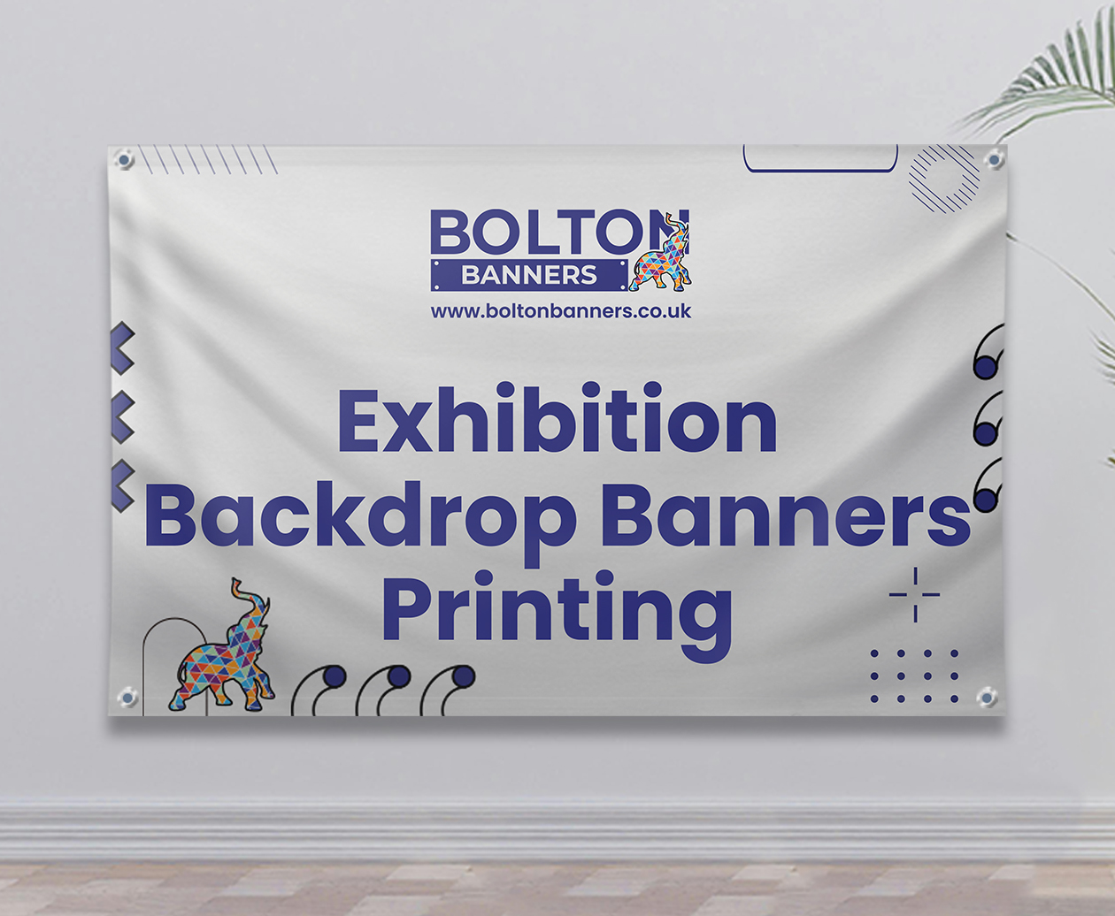 Exhibition Backdrop Banners Printing