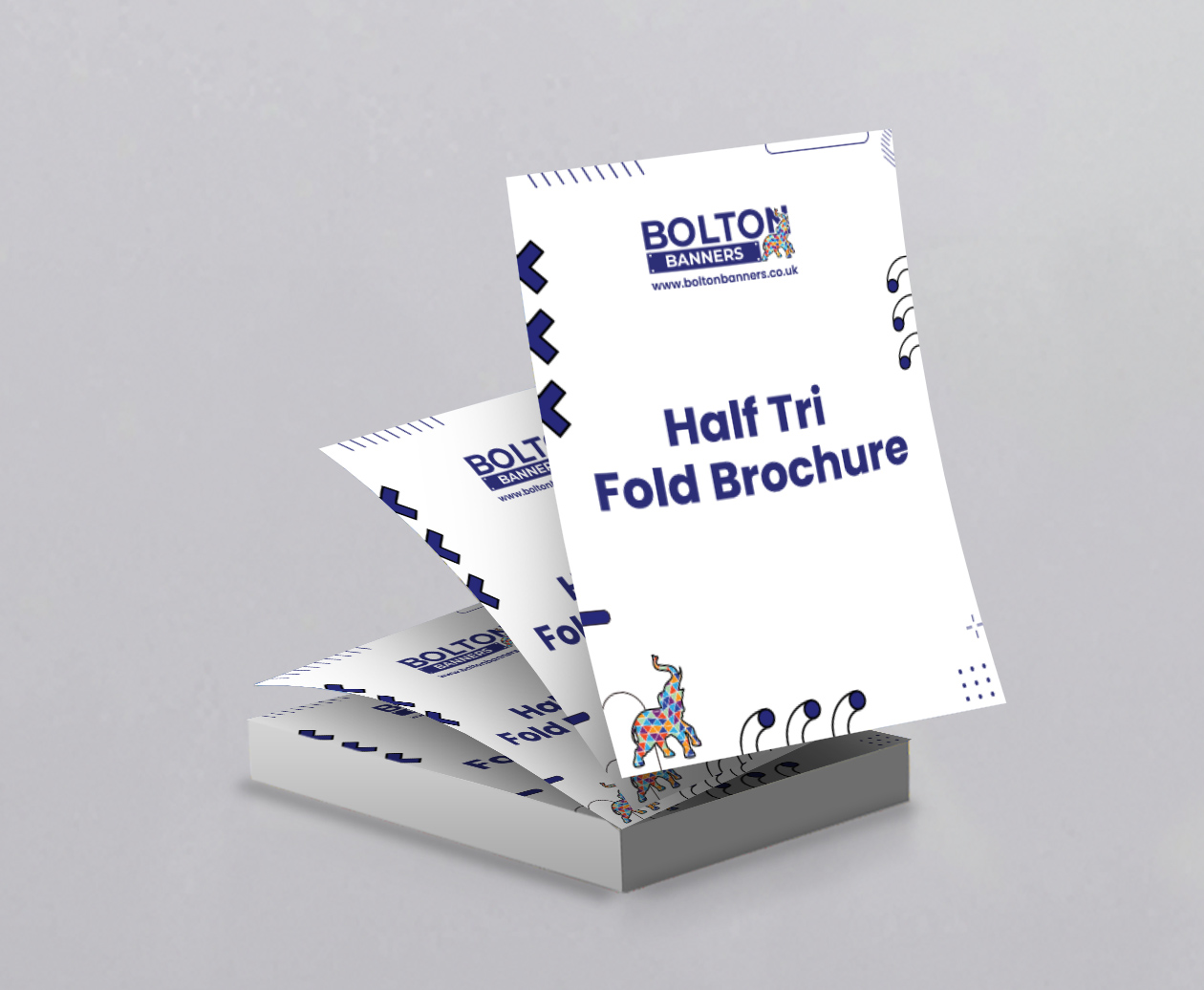 Half Tri Fold Brochure