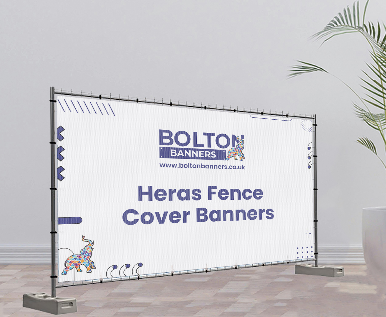 Heras Fence Cover Banners