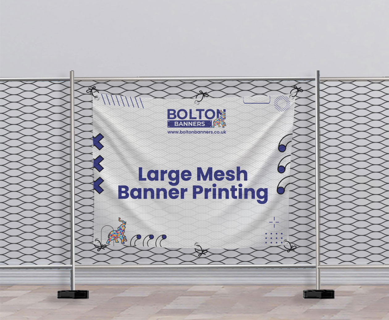 Large Mesh Banner Printing