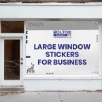 Large Window Stickers For Business