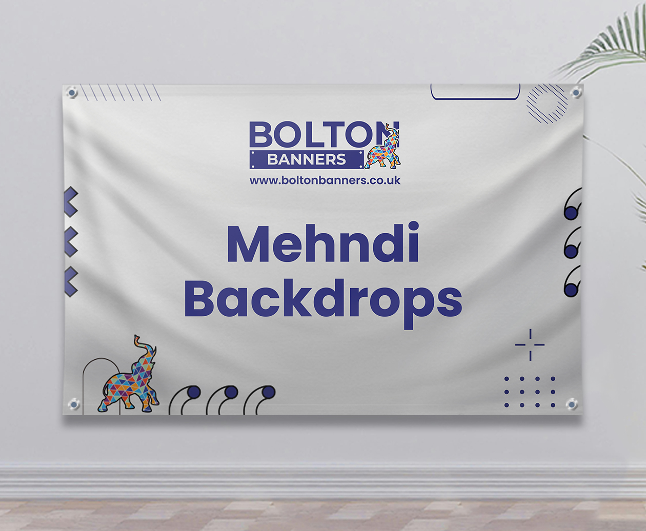 Mehndi Backdrops