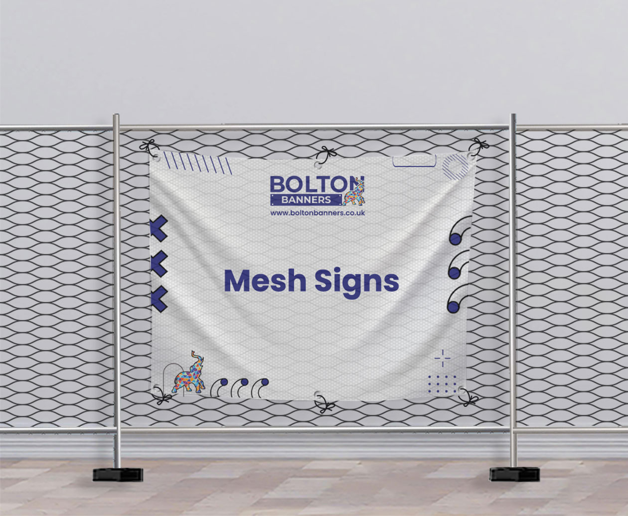 Mesh Signs