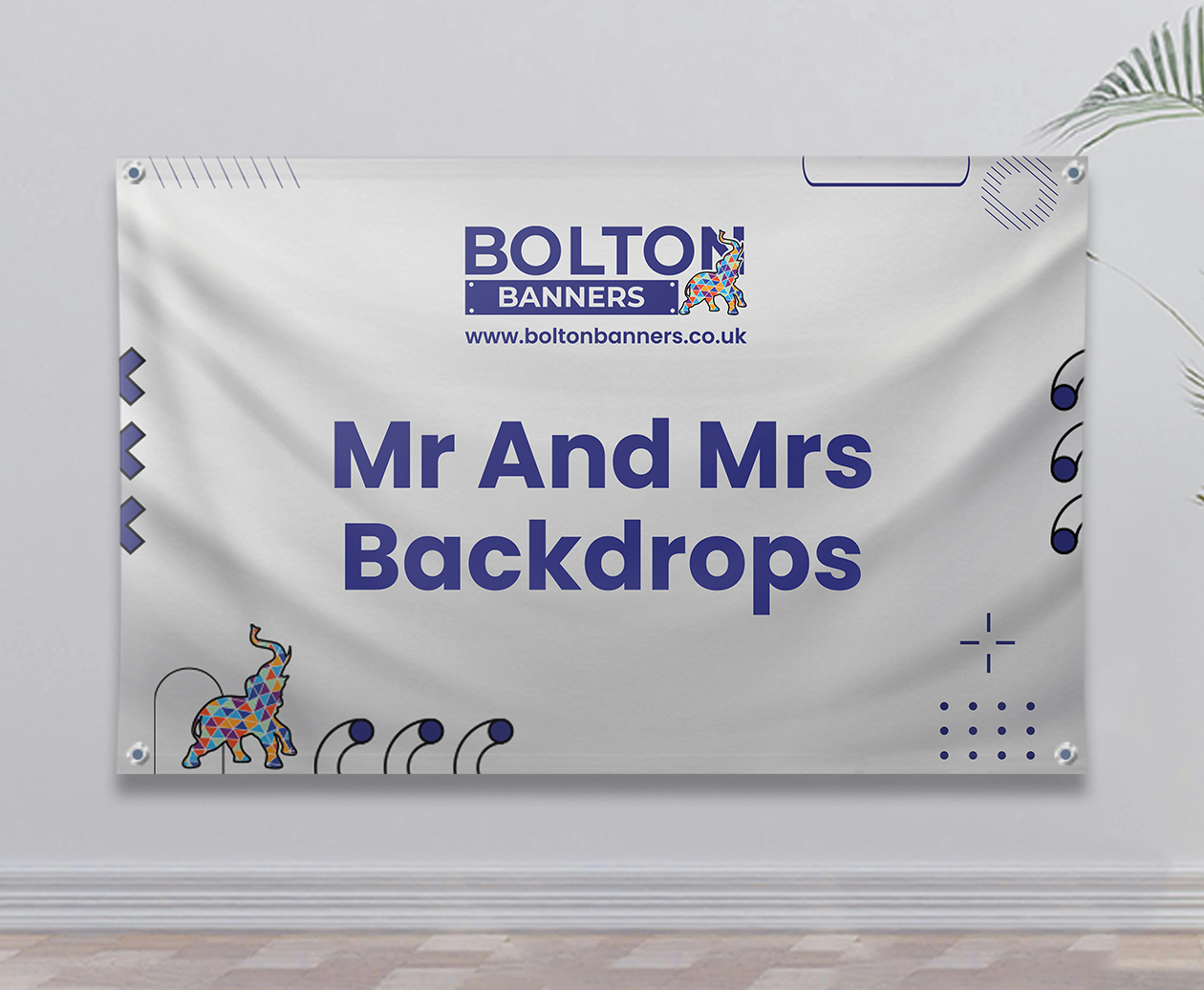 Mr And Mrs Backdrops