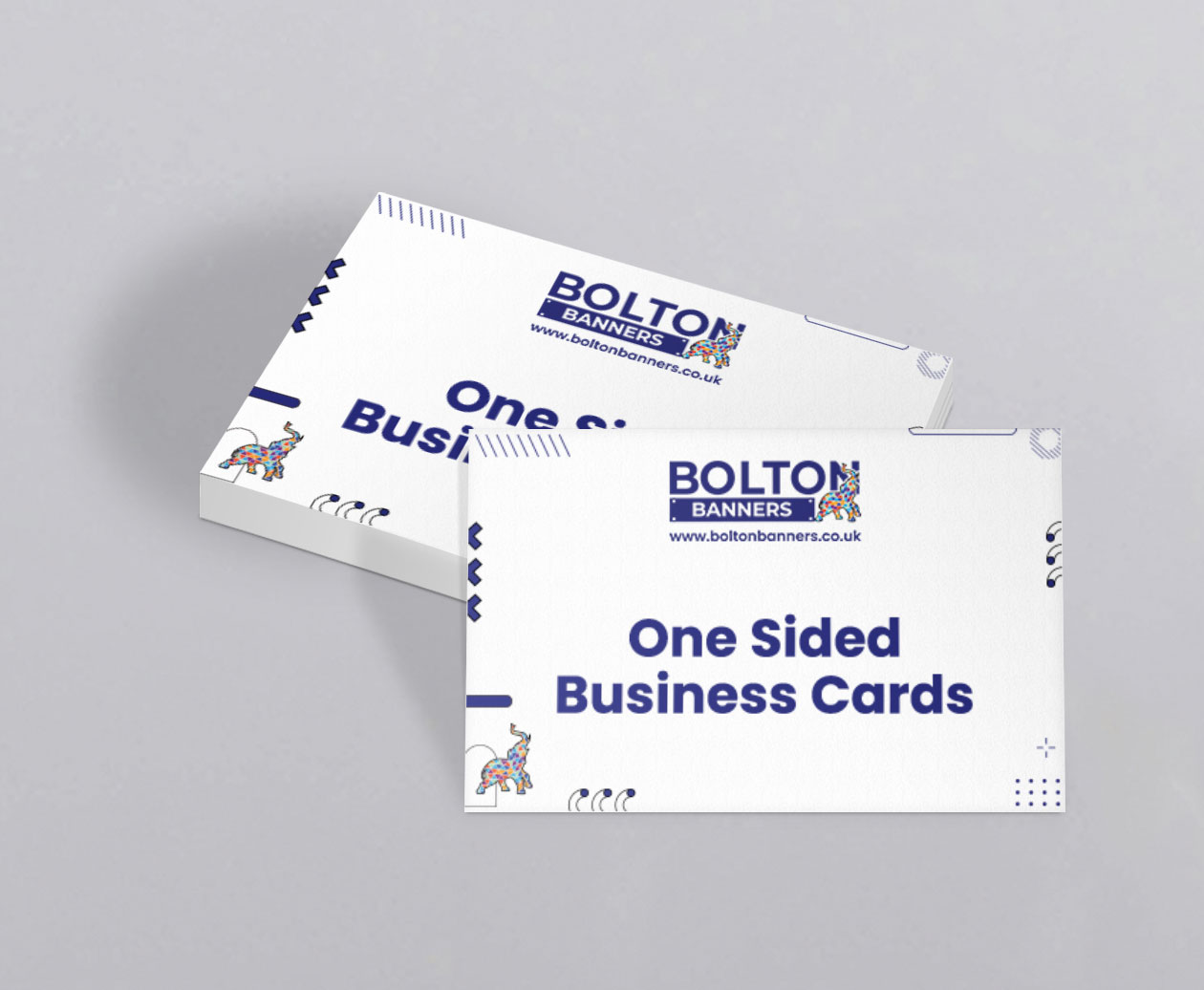 One Sided Business Cards