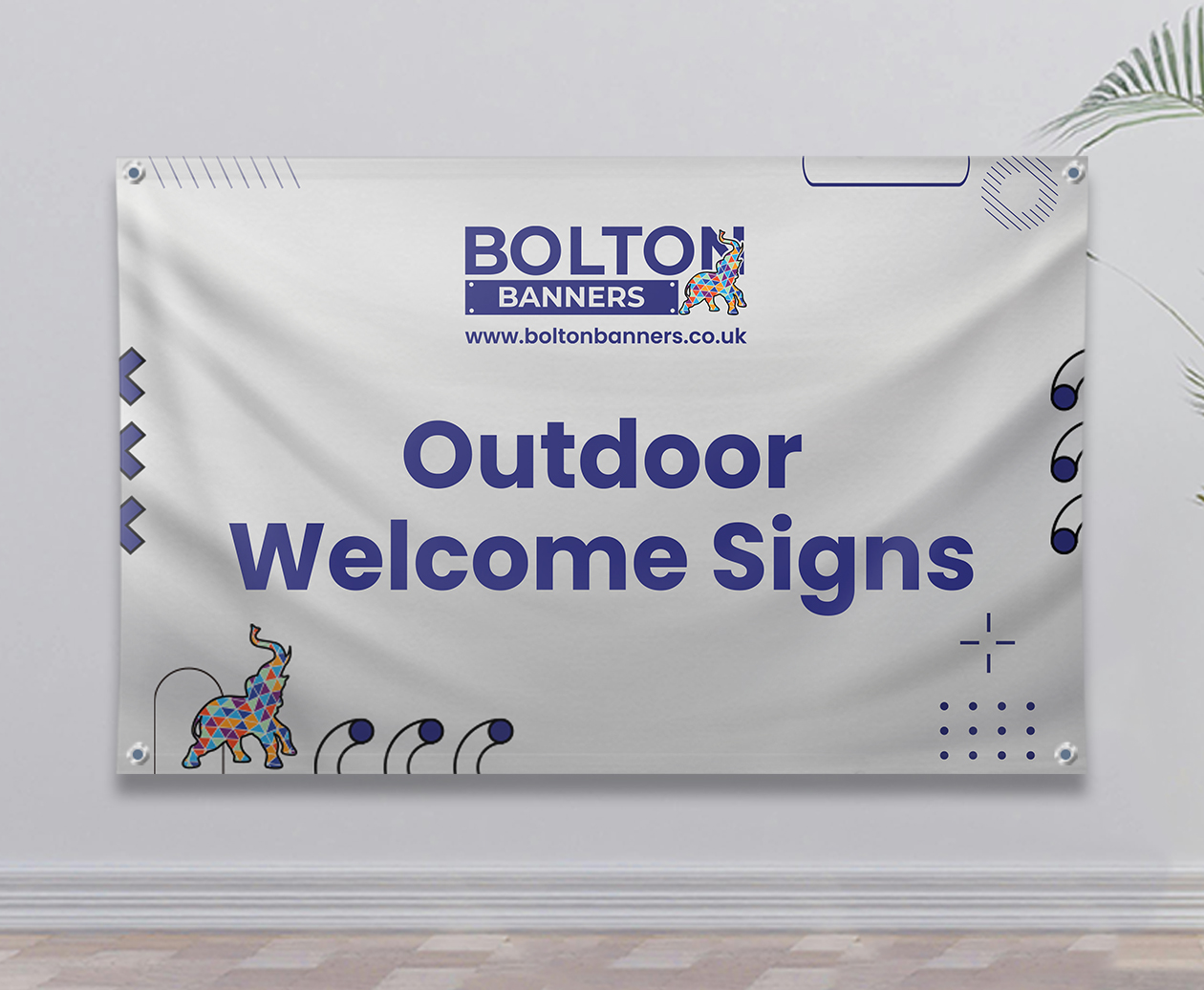 Outdoor Welcome Signs