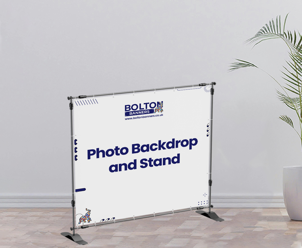Photo Backdrop and Stand
