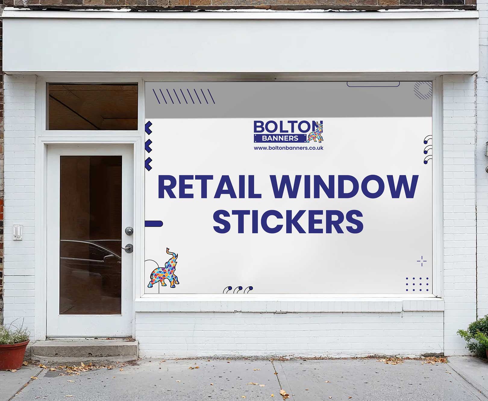 Retail Window Stickers