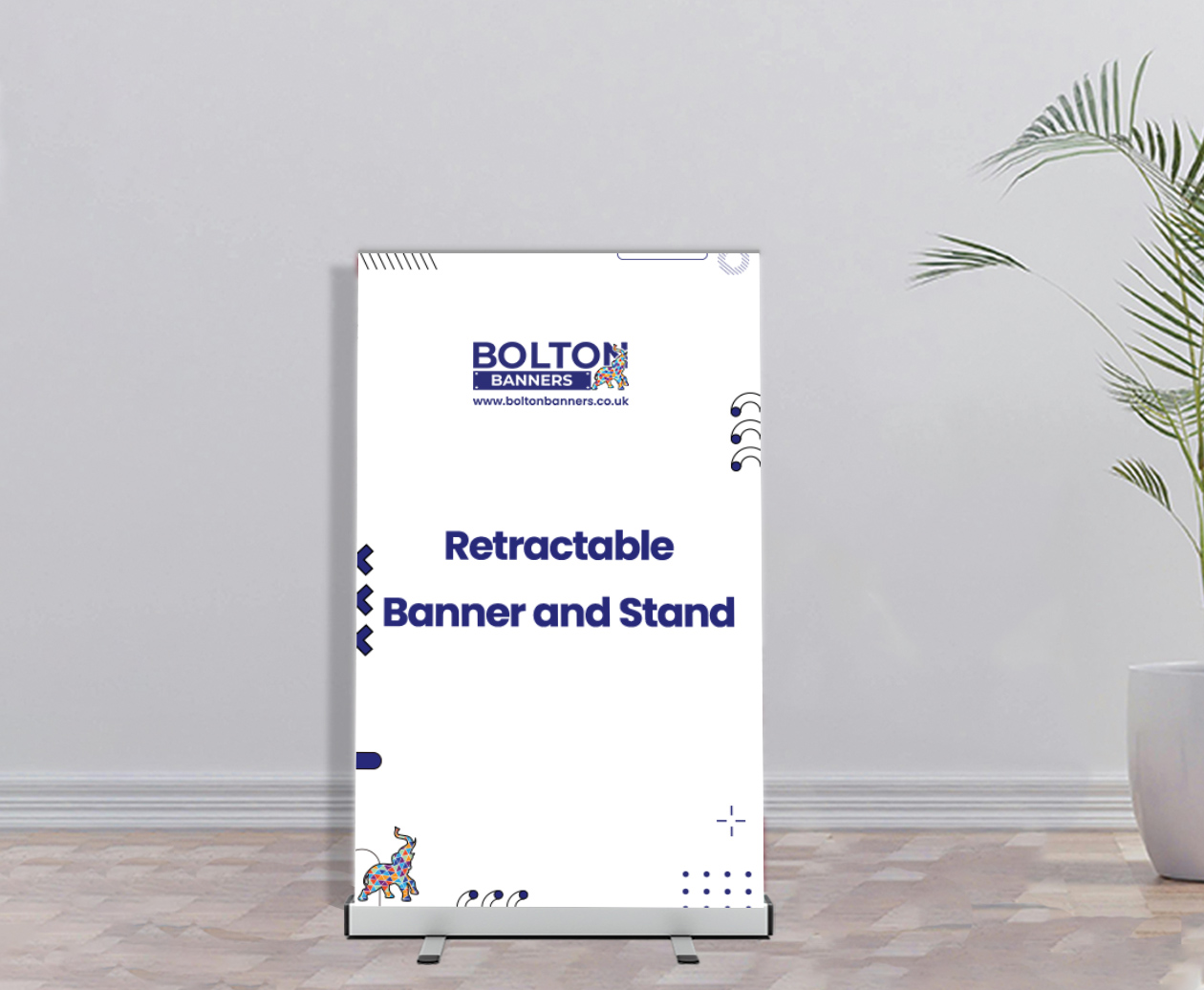 Retractable Banner and Stand