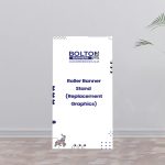 Roller Banner Stand Only (1200mm x 2000mm) Replacement Graphics