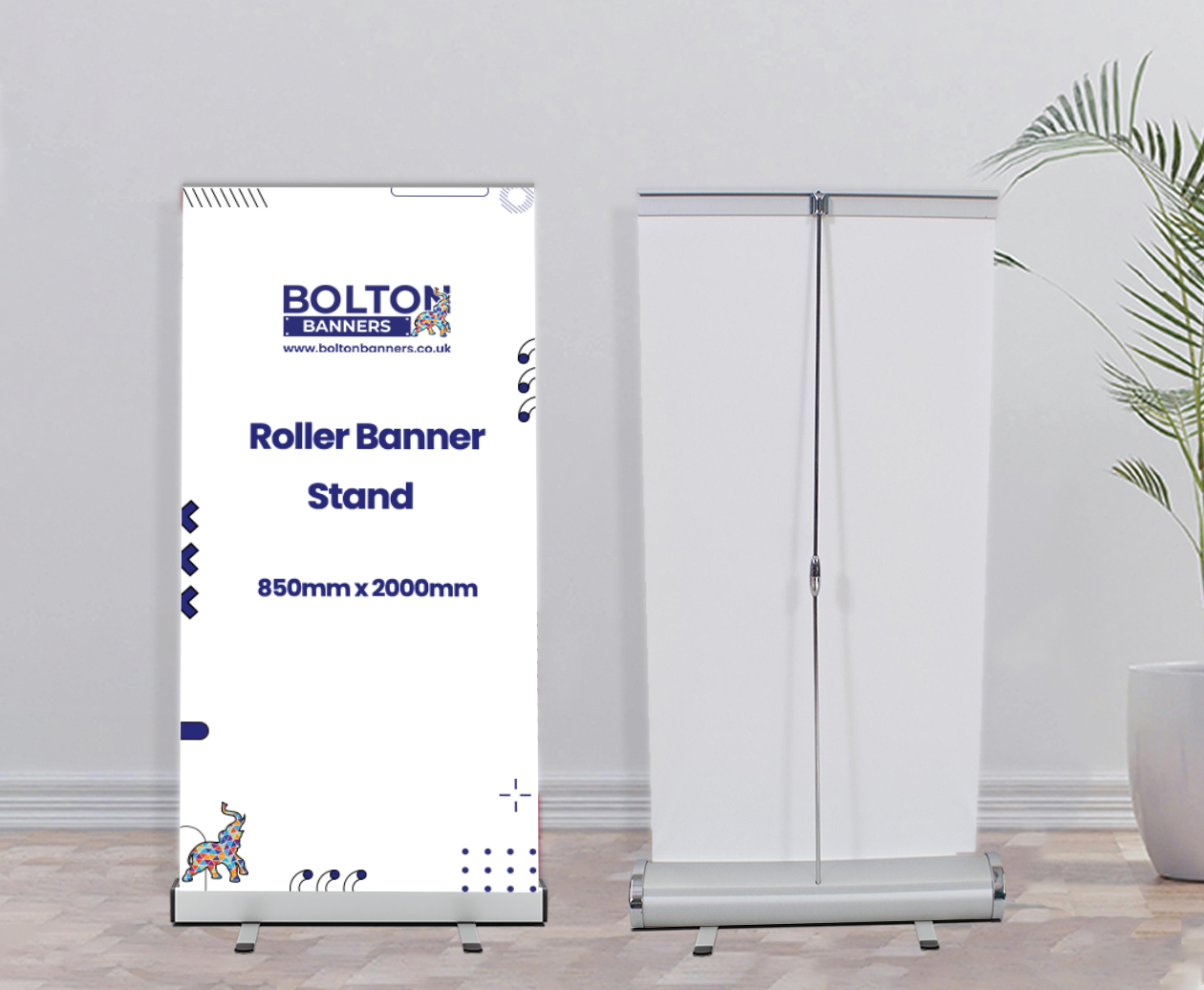 Roller Banner Stand (850mm x 2000mm)
