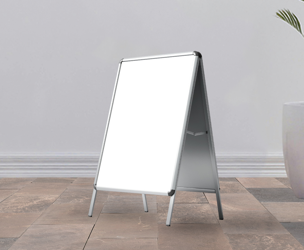 Sandwich Pavement A-frame Sign Board 900mm x 600mm (Frame Only)