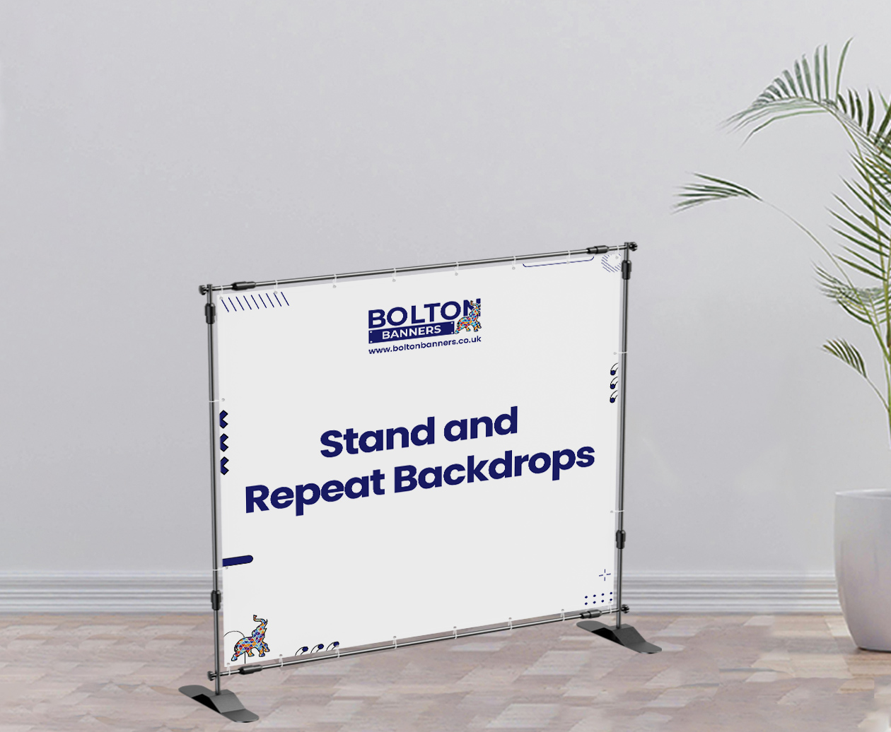 Stand and Repeat Backdrops