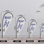 Tear Drop Flags