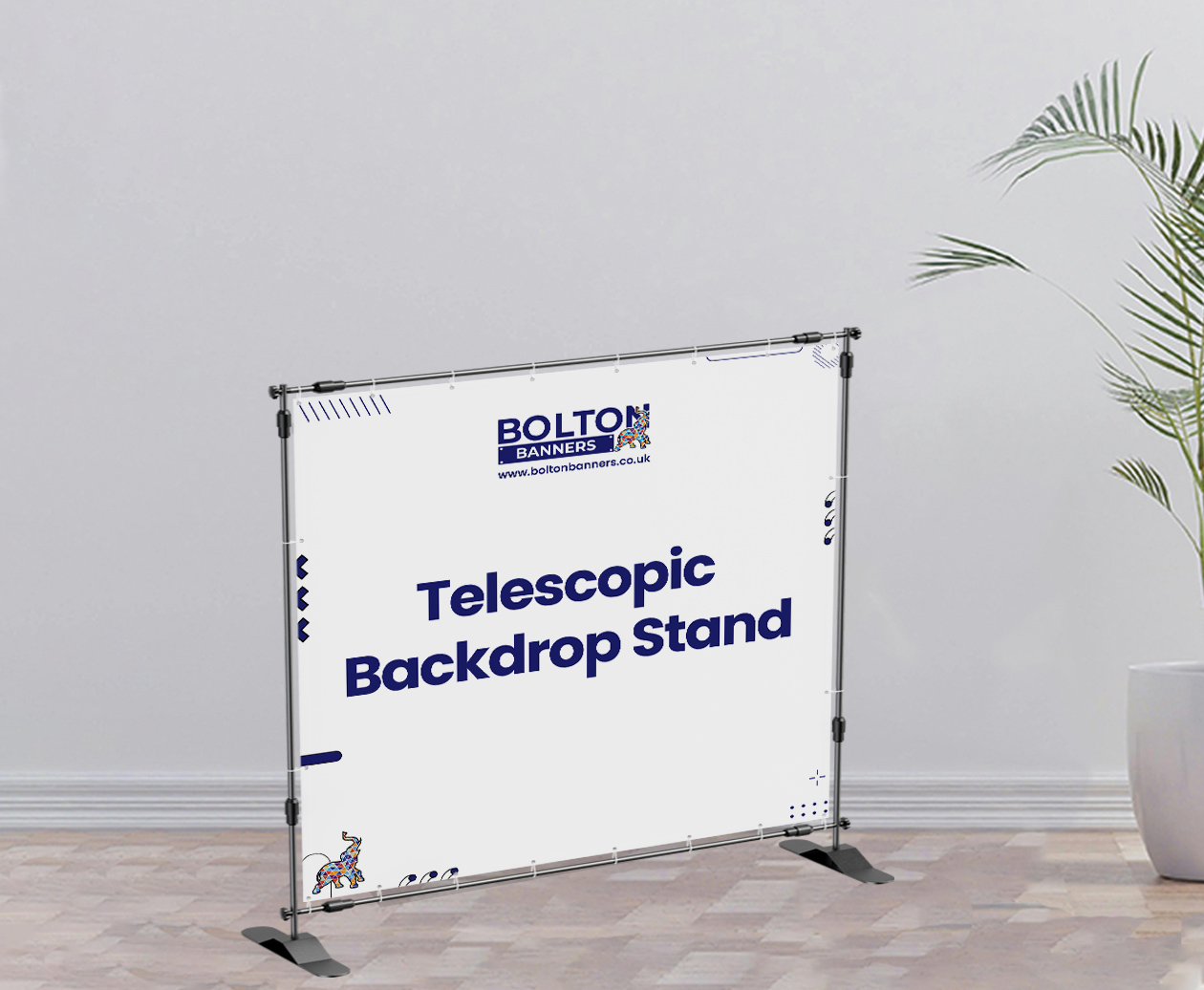 Telescopic Backdrop Stand