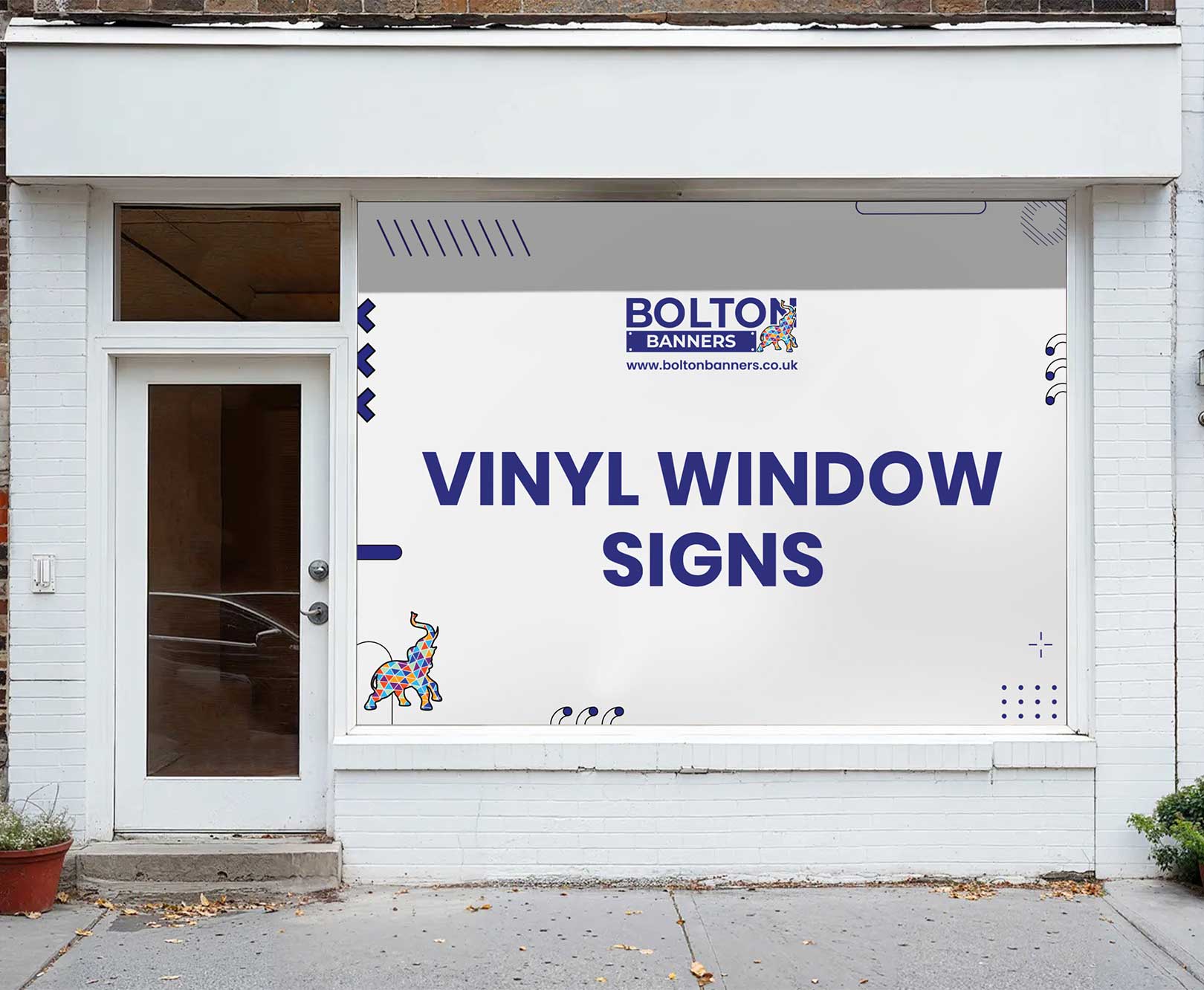 Vinyl Window Signs