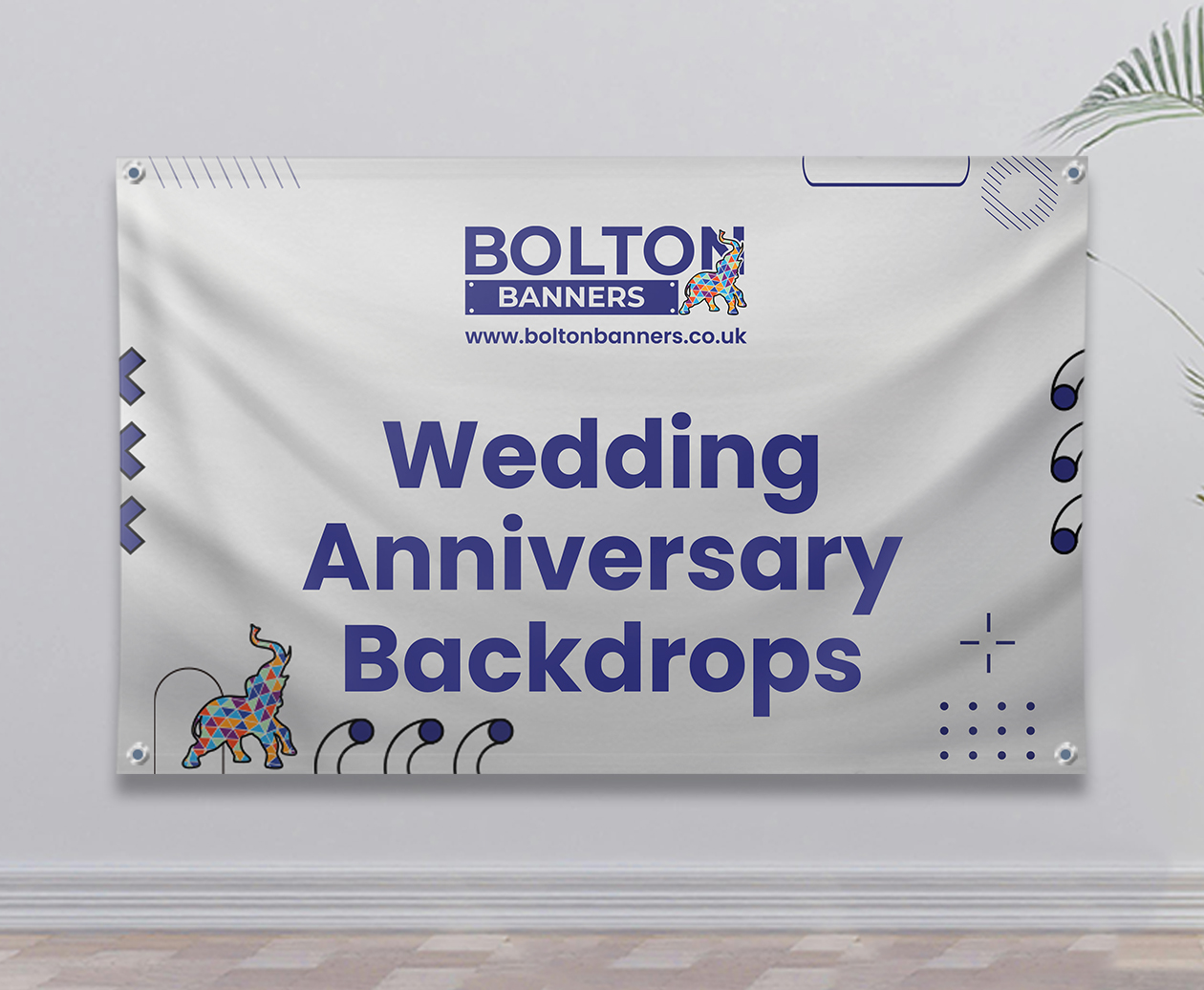 Wedding Anniversary Backdrops
