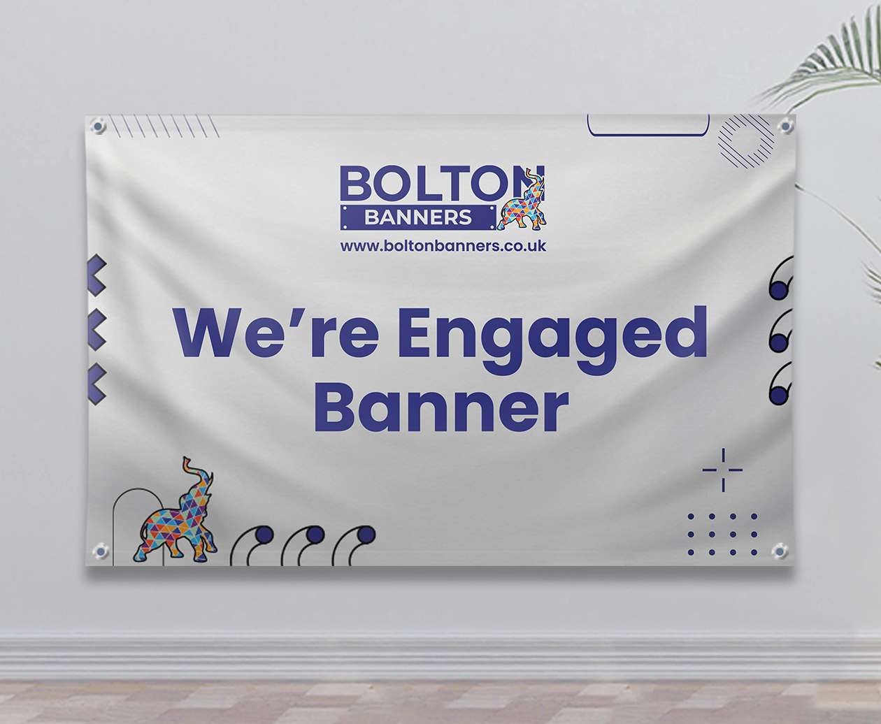 We’re Engaged Banner